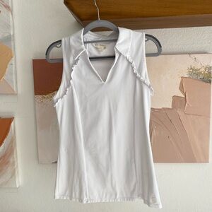 White Lily Pulitzer Golf Shirt